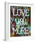 Love U More-Carla Bank-Framed Giclee Print