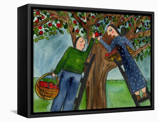 Love under the Apple Tree Big Diva-Wyanne-Framed Stretched Canvas