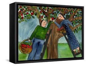 Love under the Apple Tree Big Diva-Wyanne-Framed Stretched Canvas