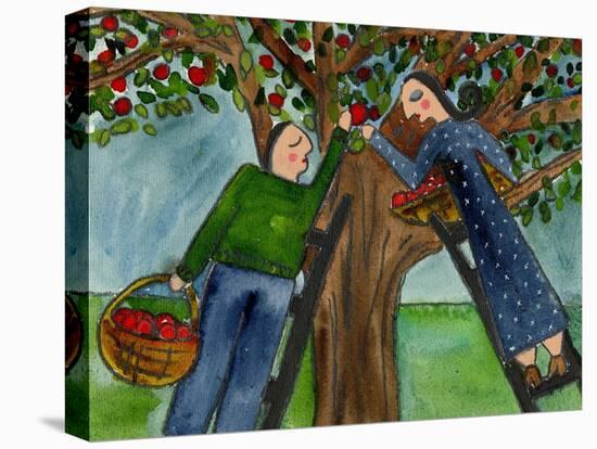 Love under the Apple Tree Big Diva-Wyanne-Stretched Canvas