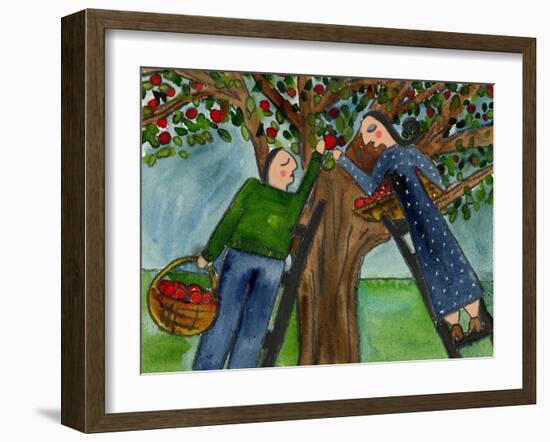 Love under the Apple Tree Big Diva-Wyanne-Framed Giclee Print