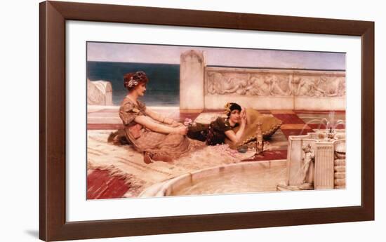 Love Votaries, 1891-Sir Lawrence Alma-Tadema-Framed Art Print