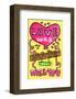 Love Was Made For Me & You - Tommy Human Cartoon Print-Tommy Human-Framed Giclee Print
