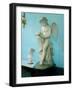 Love Waters Two Doves-Mario Borgoni-Framed Photographic Print