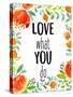 Love What You 1-Kimberly Allen-Stretched Canvas