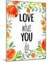 Love What You 1-Kimberly Allen-Mounted Art Print