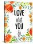 Love What You 1-Kimberly Allen-Stretched Canvas