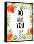 Love What You 2-Kimberly Allen-Framed Stretched Canvas