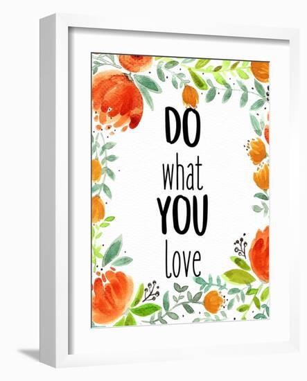 Love What You 2-Kimberly Allen-Framed Art Print