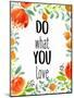 Love What You 2-Kimberly Allen-Mounted Art Print