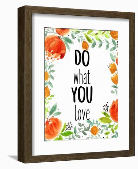 Love What You 2-Kimberly Allen-Framed Art Print