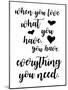 Love What You Have-Anna Quach-Mounted Art Print