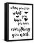 Love What You Have-Anna Quach-Framed Stretched Canvas