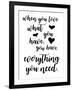 Love What You Have-Anna Quach-Framed Art Print