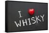 Love Whisky-Yury Zap-Framed Stretched Canvas