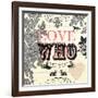 Love Who You Are-Violet Leclaire-Framed Art Print