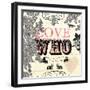 Love Who You Are-Violet Leclaire-Framed Art Print