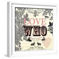 Love Who You Are-Violet Leclaire-Framed Art Print