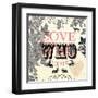 Love Who You Are-Violet Leclaire-Framed Art Print