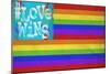 Love Wins Flag-Ali Potman-Mounted Giclee Print