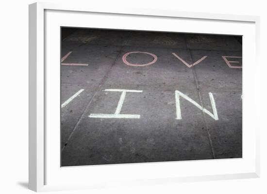 Love Wins-dendron-Framed Photographic Print