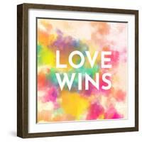 Love Wins-null-Framed Premium Giclee Print