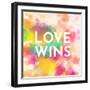 Love Wins-null-Framed Premium Giclee Print
