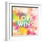 Love Wins-null-Framed Premium Giclee Print