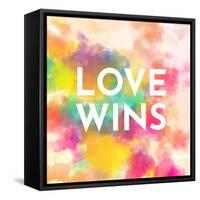 Love Wins-null-Framed Stretched Canvas