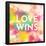 Love Wins-null-Framed Poster