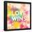 Love Wins-null-Framed Poster