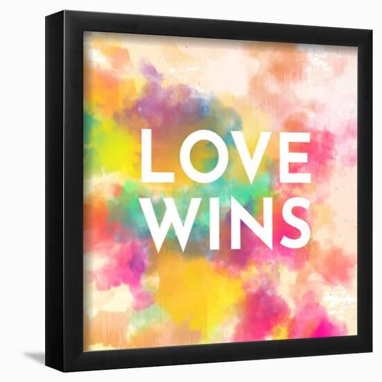 Love Wins-null-Framed Poster