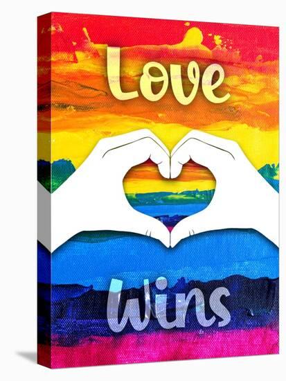 Love Wins-Marcus Prime-Stretched Canvas