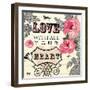 Love with All Your Heart-Violet Leclaire-Framed Art Print