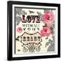 Love with All Your Heart-Violet Leclaire-Framed Art Print