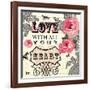 Love with All Your Heart-Violet Leclaire-Framed Art Print