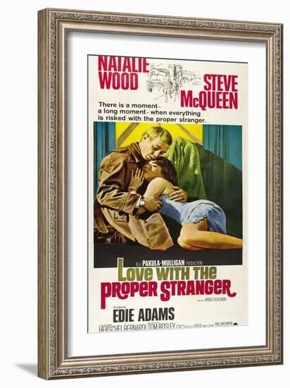 Love With the Proper Stranger, 1964-null-Framed Art Print