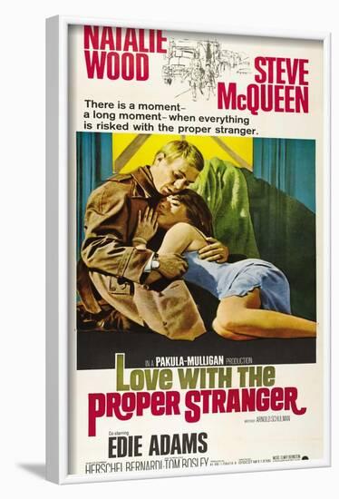 Love With the Proper Stranger, 1964-null-Framed Art Print