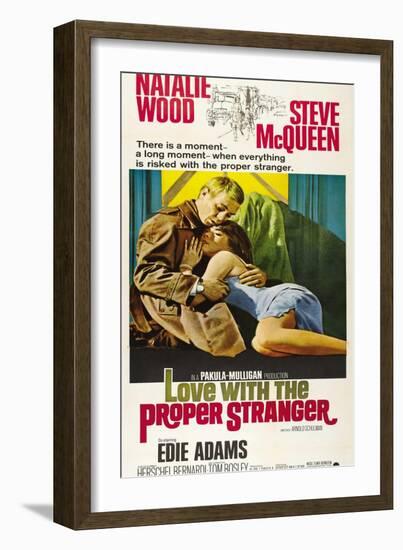 Love With the Proper Stranger, 1964-null-Framed Art Print