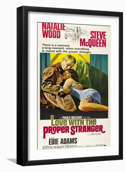 Love With the Proper Stranger, 1964-null-Framed Art Print