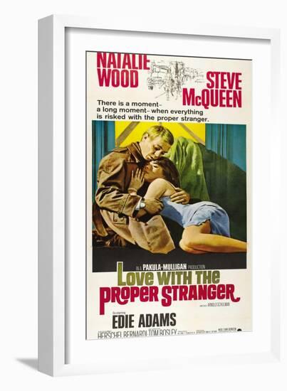 Love With the Proper Stranger, 1964-null-Framed Art Print