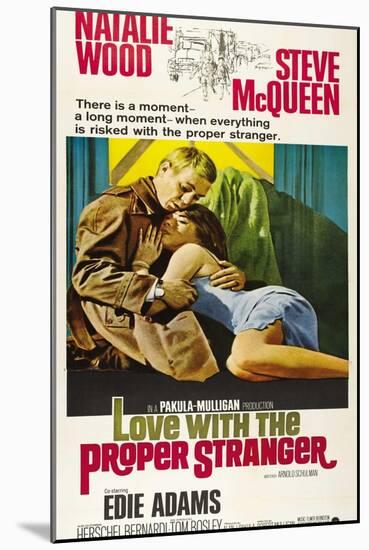 Love With the Proper Stranger, 1964-null-Mounted Art Print