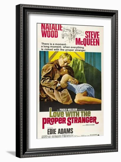 Love With the Proper Stranger, 1964-null-Framed Art Print