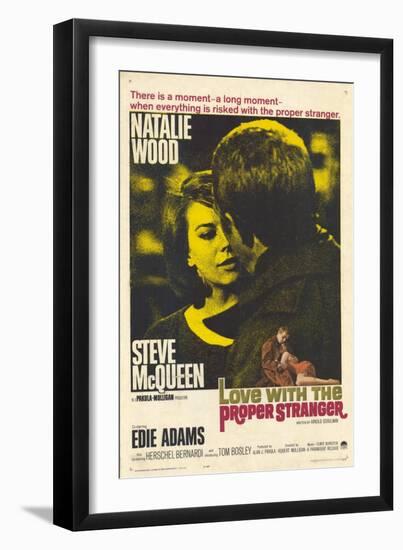 Love With the Proper Stranger, 1964-null-Framed Art Print