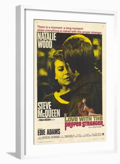 Love With the Proper Stranger, 1964-null-Framed Art Print