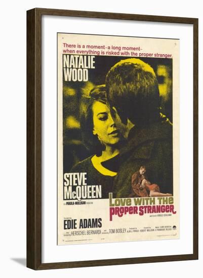 Love With the Proper Stranger, 1964-null-Framed Art Print