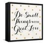 Love Words Black III-SD Graphics Studio-Framed Stretched Canvas