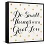 Love Words Black III-SD Graphics Studio-Framed Stretched Canvas