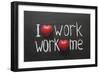 Love Work Mutually-Yury Zap-Framed Premium Giclee Print