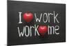 Love Work Mutually-Yury Zap-Mounted Art Print